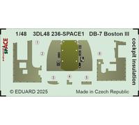 Eduard ED3DL48236 1:48 Douglas Boston III/US DB-7B cockpit insulation SPACE set