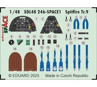 Eduard ED3DL48246 1:48 Supermarine Spitfire Tr.9 SPACE set