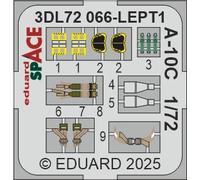 Eduard ED3DL72066 1:72 Fairchild A-10C Thunderbolt ll SPACE set