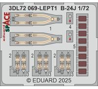 Eduard ED3DL72069 1:72 Consolidated B-24J Liberator SPACE set