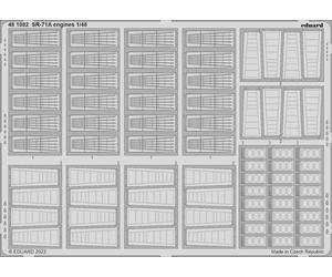 Eduard ED481082 1:48 Lockheed SR-71 Blackboard engines