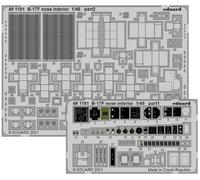 Eduard ED491181 1:48 Boeing B-17F Flying Fortress nose interior