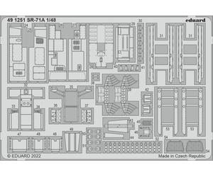 Eduard ED491251 1:48 Lockheed SR-71 Blackbird interior