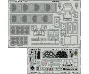 Eduard ED491294 1:48 Lockheed P-38J Lightning