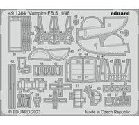 Eduard ED491384 1:48 de Havilland Vampire FB.5