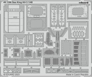 Eduard ED491396 1:48 Westland Sea King HU.5