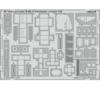Eduard ED491434 Avro Lancaster B Mk.III Dambuster cockpit 1:48