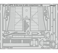 Eduard ED491451 Consolidated B-24J Liberator nose & radio compartment 1:48