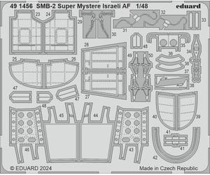 Eduard ED491456 Dassault SMB-2 Super Mystere Israeli AF 1:48