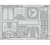 Eduard ED491460 Boeing B-17F Flying Fortress cockpit 1:48
