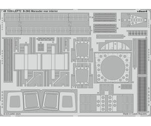 Eduard ED491530 Martin B-26G Marauder rear interior 1:48