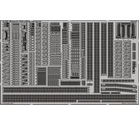 Eduard ED53036 1:350 Bismark/Bismarck German battleship railings and turrets