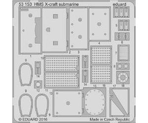 Eduard ED53153 1:35 British X-Craft Submarine