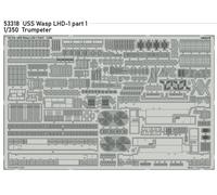 Eduard Accessories 53318 - 1:350 USS Wasp LHD-1 Part 1 For Trumpeter - New