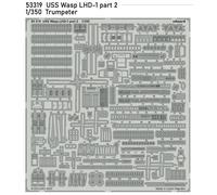 Eduard Accessories 53319 - 1:350 USS Wasp LHD-1 Part 2 For Trumpeter - New
