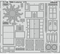 Eduard ED72746 Grumman TBM-3 Avenger exterior 1:72