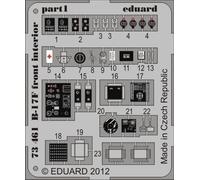 Eduard ED73461 Boeing B-17F Flying Fortress Front Interior Revell 1:72 Etch Part
