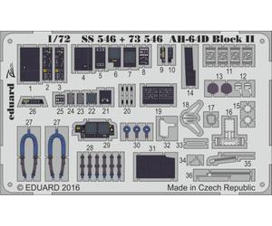 Eduard ED73546 1:72 Bell/Boeing AH-64D Apache Block II