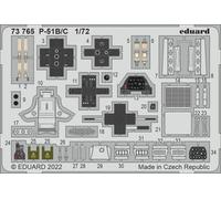 Eduard ED73765 1:72 North-American P-51B/P-51C Mustang