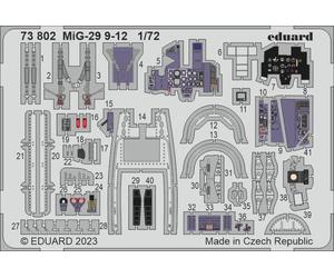 Eduard ED73802 1:72 Mikoyan MiG-29 9-12