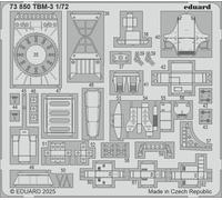 EDUARD 73850 TBM-3 1/72 (PHOTO ETCHED PARTS FOR HOBBY BOSS)