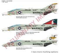 Eduard EDD48095 1:48 McDonnell F-4B Phantom MARINES
