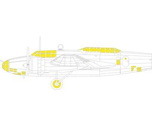 Eduard EDEX1005 1:48 Mitsubishi Ki-21-I TFace canopy frame paint mask