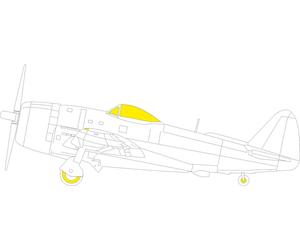 Eduard EDEX1026 1:48 Republic P-47D-30 Thunderbolt TFace canopy frame paint mask