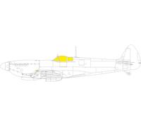 Eduard EDEX1082 1:48 Supermarine Spitfire Mk.IX TFace canopy frame paint mask