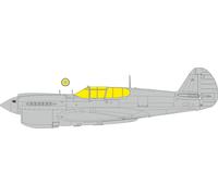 Eduard EDEX1089 1:48 Curtiss P-40E TFace canopy frame paint mask