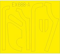 Eduard EDEX688 1:48 Boeing B-17G Flying Fortress anti-glare panels