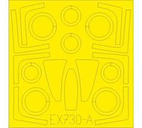 Eduard EDEX730 1:48 Grumman F-14A Tomcat TFace canopy frame paint mask