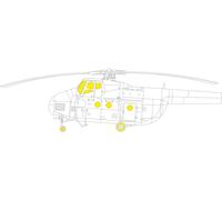 Eduard EDEX911 1:48 Mil Mi-4 TFace canopy frame paint mask