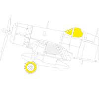 Eduard EDEX936 1:48 Vought F4U-1D Corsair TFace canopy frame paint mask