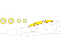 Eduard EDEX950 1:48 McDonnell F-4E Phantom TFace canopy frame paint mask