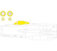 Eduard EDEX958 1:48 Mikoyan MiG-17F TFace canopy frame paint mask