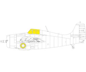 Eduard EDEX965 1:48 General-Motors FM-2 Wildcat TFace canopy frame paint mask