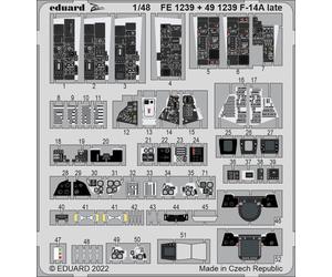 Eduard EDFE1239 1:48 Grumman F-14A Tomcat late