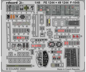 Eduard EDFE1244 1:48 Lockheed F-104S Starfighter