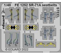 Eduard EDFE1252 1:48 Lockheed SR-71 Blackbird seatbelts STEEL