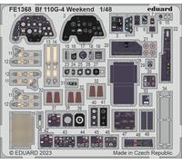 Eduard EDFE1368 1:48 Messerschmitt Bf-110G-4 Weekend