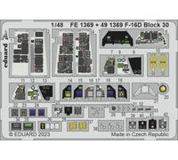 Eduard EDFE1369 1:48 Lockheed-Martin F-16D Block 30