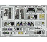 Eduard EDFE1371 1:48 Lockheed-Martin F-16D Block 50