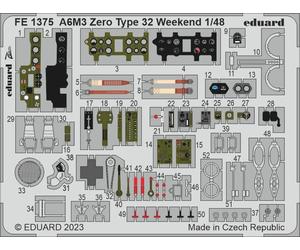 Eduard EDFE1375 1:48 Mitsubishi A6M3 Zero Type 32 Weekend