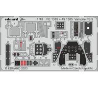 Eduard EDFE1385 1:48 de Havilland Vampire FB.9