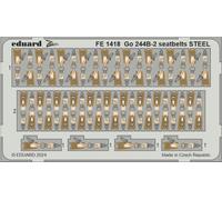 Eduard EDFE1418 Gotha Go-244B seatbelts STEEL 1:48