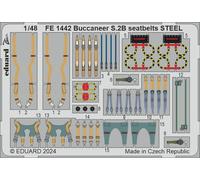 Eduard EDFE1442 Blackburn Buccaneer S.2B seatbelts STEEL 1:48