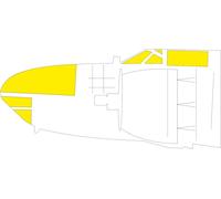 Eduard EDJX272 1:32 Douglas A-26C Invader TFace canopy frame paint mask