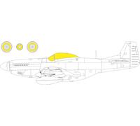 Eduard EDJX284 1:32 North-American P-51D Mustang TFace canopy frame paint mask