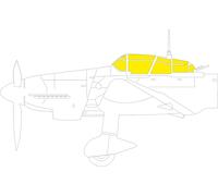 Eduard EDJX296 1:35 Junkers Ju-87G-1/2 'Stuka' TFace canopy frame paint mask